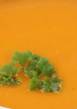 صورة لوصفة شوربة الجزر الصحية