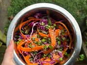 A picture of oriental carrot salad