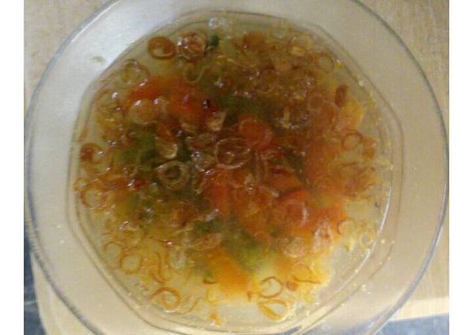 Kuah Sayur Asem (kua celok manis sumenep)