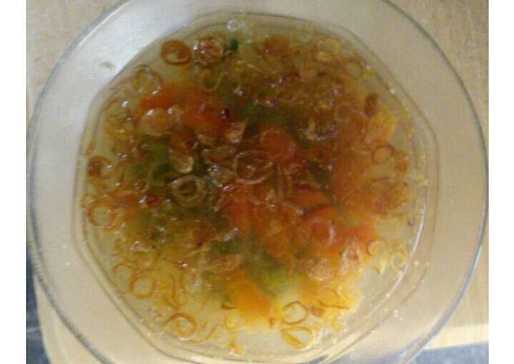 Kuah Sayur Asem (kua celok manis sumenep)