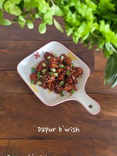 Foto resep Korean Sticky Chicken