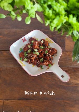 Foto resep Korean Sticky Chicken