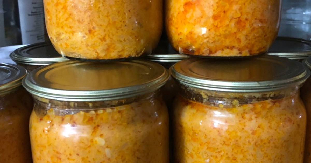 Кабачковая Икра На Зиму Фото