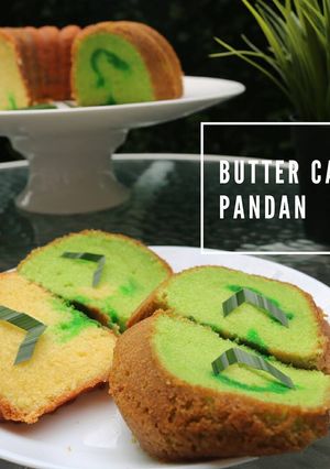 Foto resep Butter Cake Pandan