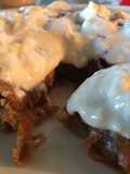 Low fat carrot mug cake with vegan options