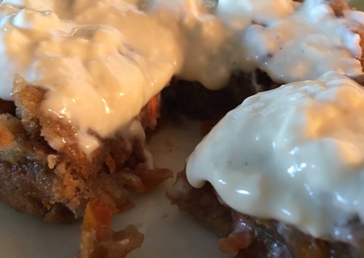 Steps to Prepare Homemade Low fat carrot mug cake with vegan options