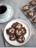 Triple chocolate cookies