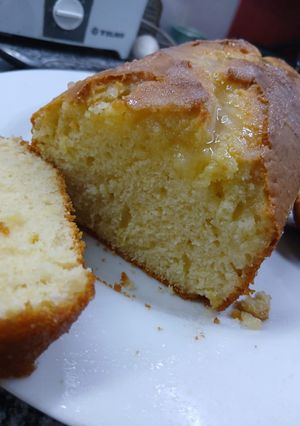 Una foto de Budín de naranja Rico, Fácil y Esponjoso!