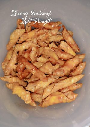 Foto resep Kacang sembunyi kulit pangsit
