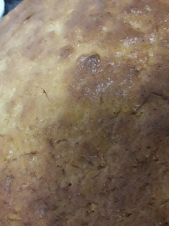 Una foto de Budín de manzana