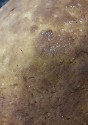 Una foto de Budín de manzana