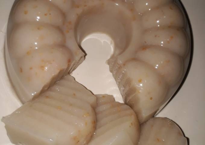 Standar Resep bikin Puding Pear Roti Tawar (bisa utk cemilan Mpasi)  nagih banget