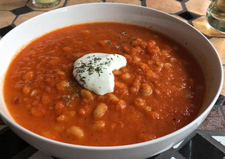 Recipe of Homemade Caramelized Tomato Soup