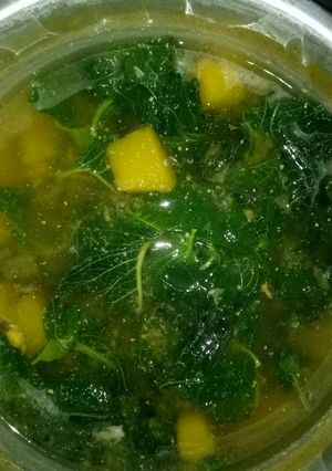 Foto resep Sayur bayam (menir)