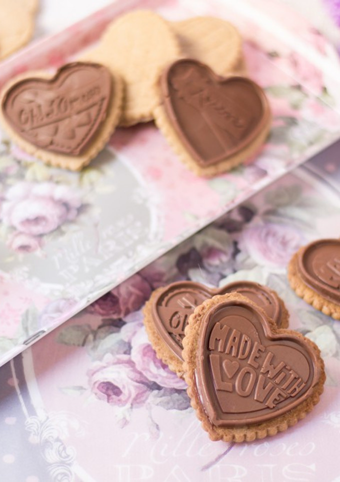 Una foto de Cookies de Speculoos con Chocolate al caramelo