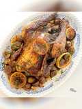 Poulet rôti aux épices pain d’épices