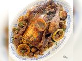 Poulet rôti aux épices pain d’épices