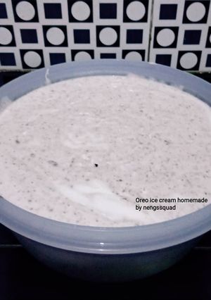 Foto resep Oreo ice cream