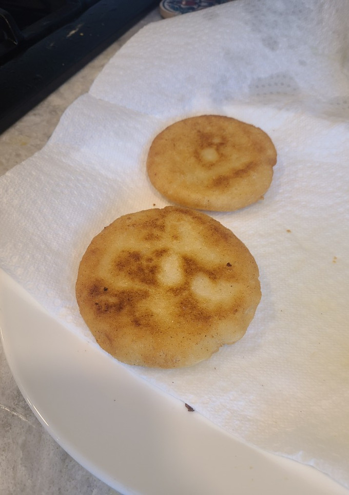 Una foto de Arepas