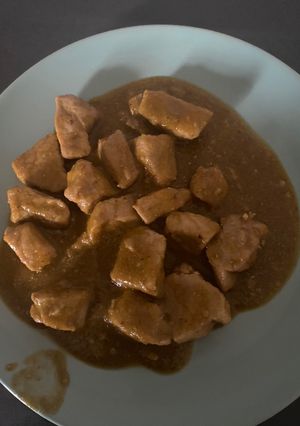Foto principal de Lomo en trozos con salsa de verduras