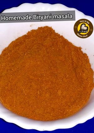 A picture of Homemade Biryani Masala Powder.