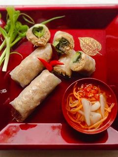 Hình của món Bì cuốn.