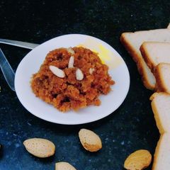 A picture of Bread Halwa.