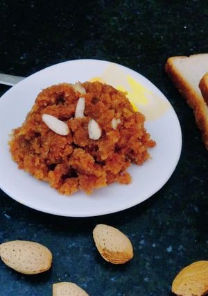 A picture of Bread Halwa.
