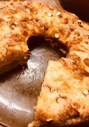 Una foto de Torta de manzana