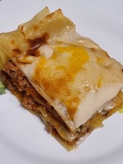 Una foto de Lasaña (para enfermos renales)