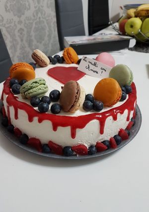 O poză a rețetei Tort cu cremă de mascarpone!.