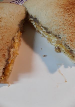 A picture of Pickled Herring and Eggs.