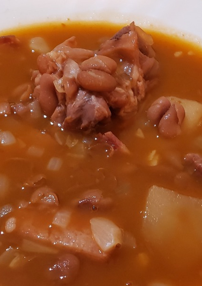 Una foto de Frijoles colorados en la Olla Ninja Foodi