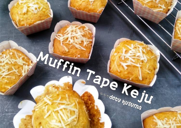 Resep 122. Muffin Tape Keju anti gagal, Menggugah Selera