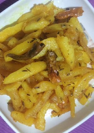 बिहार की आलू भुजिया (aloo bhujiya recipe in hindi) रेसिपी मुख्य फोटो