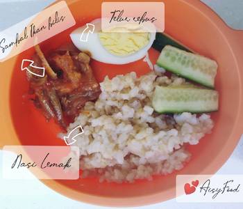 Best Recipe Nasi Lemak version baby Delicious Simple