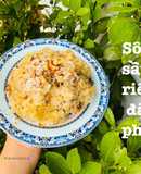 Xôi sầu riêng đậu phộng