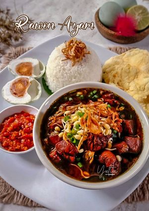 Foto resep Rawon Ayam