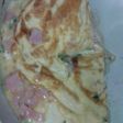 Tortilla a la francesa con jamón y queso ♣Súper fácil!