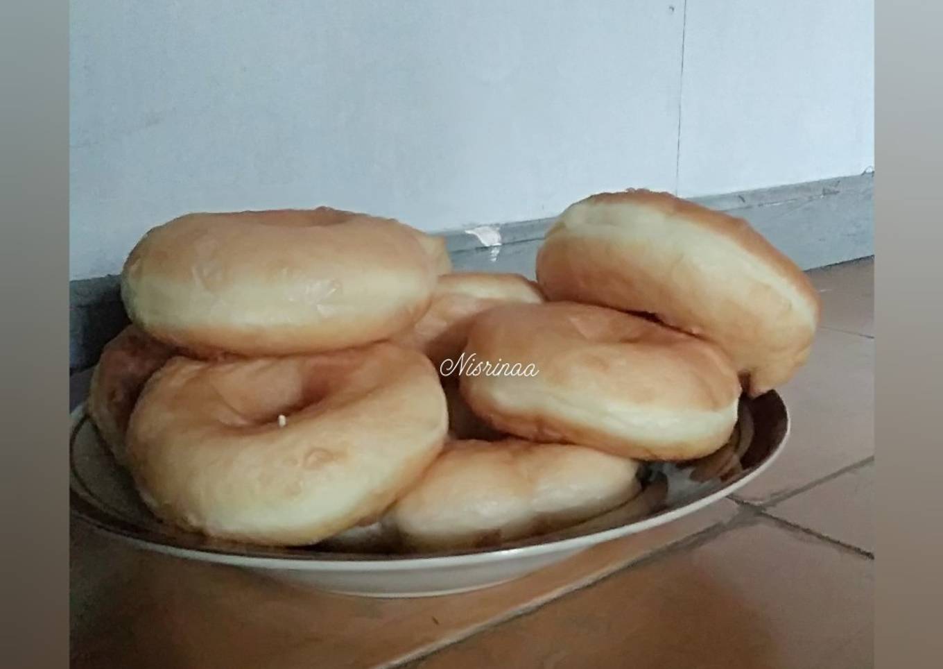 Donat empuk tanpa kentang(metode autolisis)
