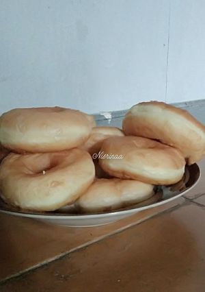 Foto resep Donat empuk tanpa kentang(metode autolisis)