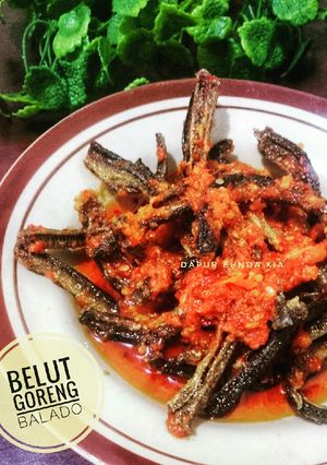 Foto resep Belut Kering Goreng Balado