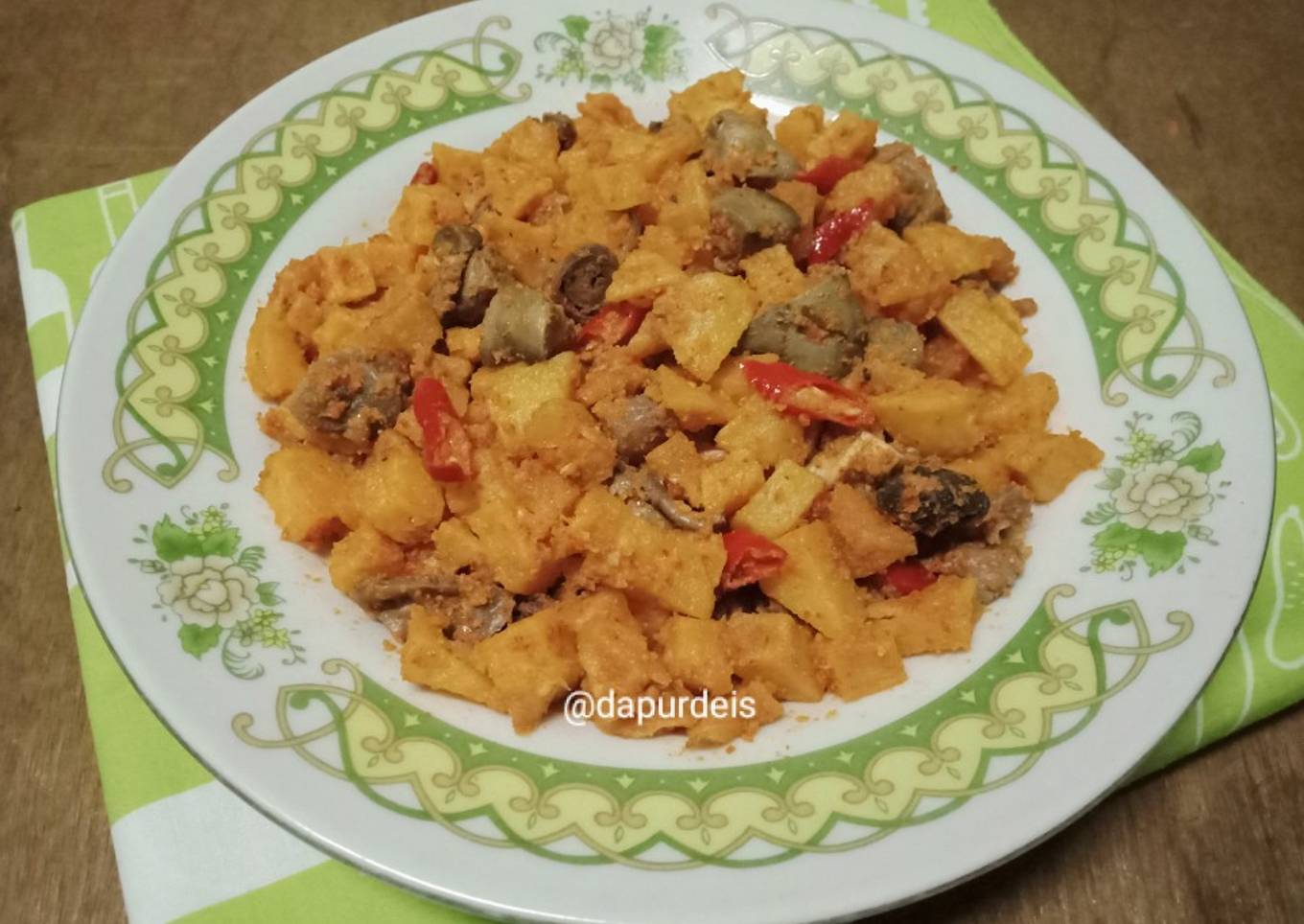 Sambal Goreng Kentang Ati Ampela