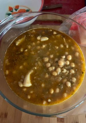 Foto principal de Garbanzos con sepia en Thermomix