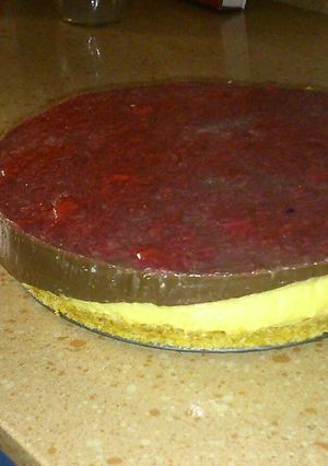 Foto principal de Tarta de chocolate y flan