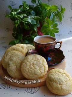 عکسی از دستور شیرینی کشمشی ترکدار با روغن مایع با فردستساز🌸