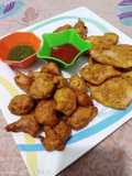 Potato or onion ka pakora