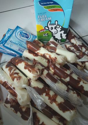 Foto resep Es susu coki-coki