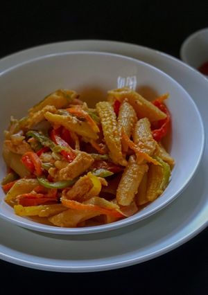 A picture of Chicken Penne.