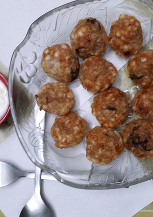 साबुदाणा आप्पे (sabudana appe recipe in marathi) रेसिपी चे मुख्य फोटो